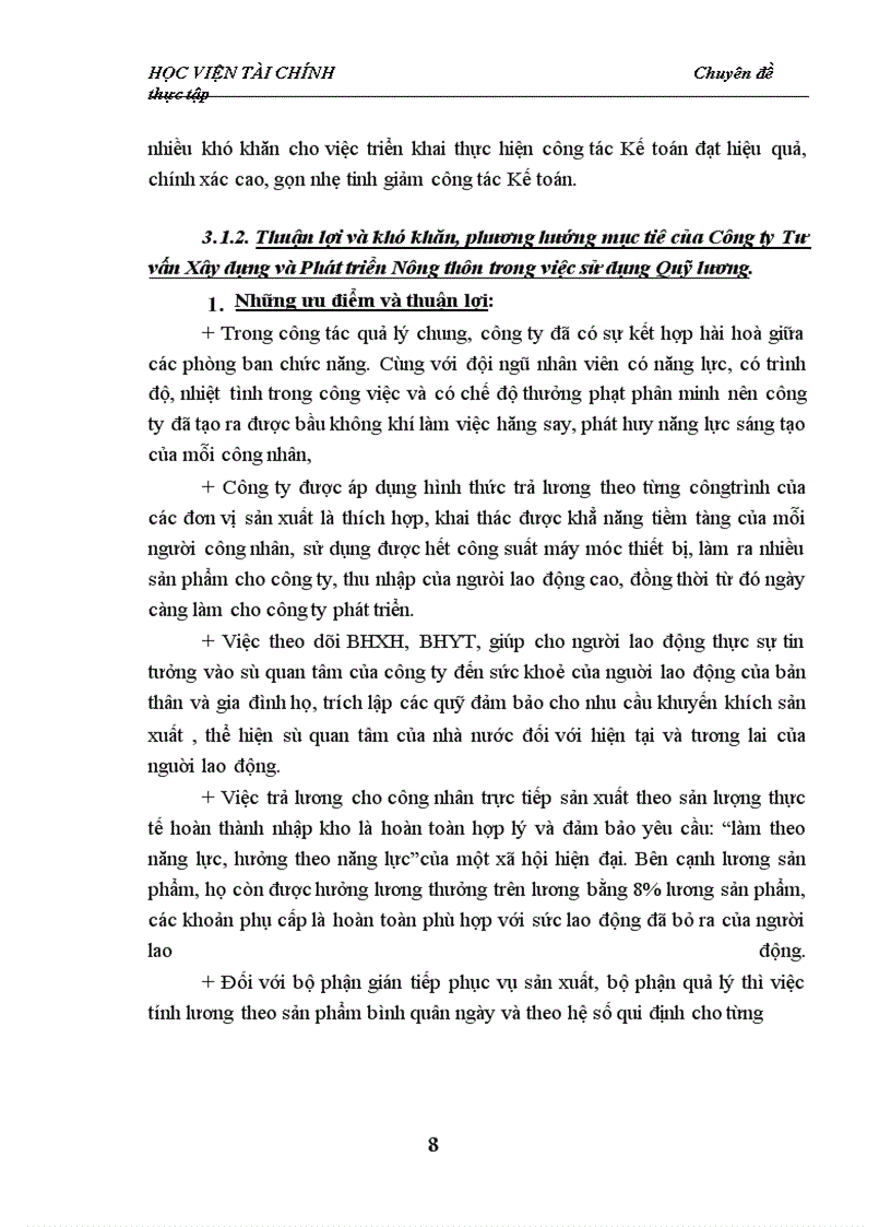 image for page Hoàn thiện tổ chức công tác kế toán tiền lương và các khoản trích theo lương tại Công ty Tư vấn Xây dựng và Phát triển Nông thôn