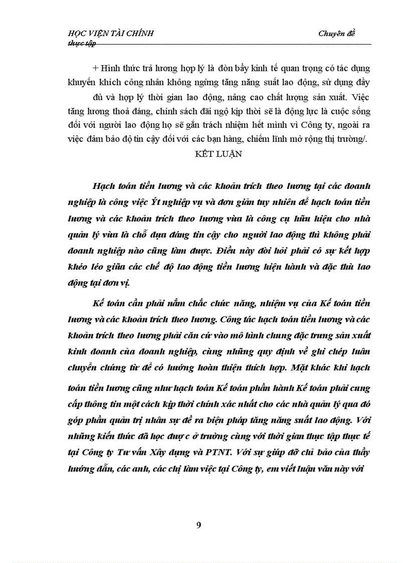 image for page Hoàn thiện tổ chức công tác kế toán tiền lương và các khoản trích theo lương tại Công ty Tư vấn Xây dựng và Phát triển Nông thôn