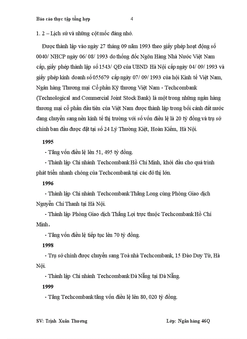 image for page Nghiệp vụ thanh toán quốc tế trong Tín dụng doanh nghiệp tại Techcombank