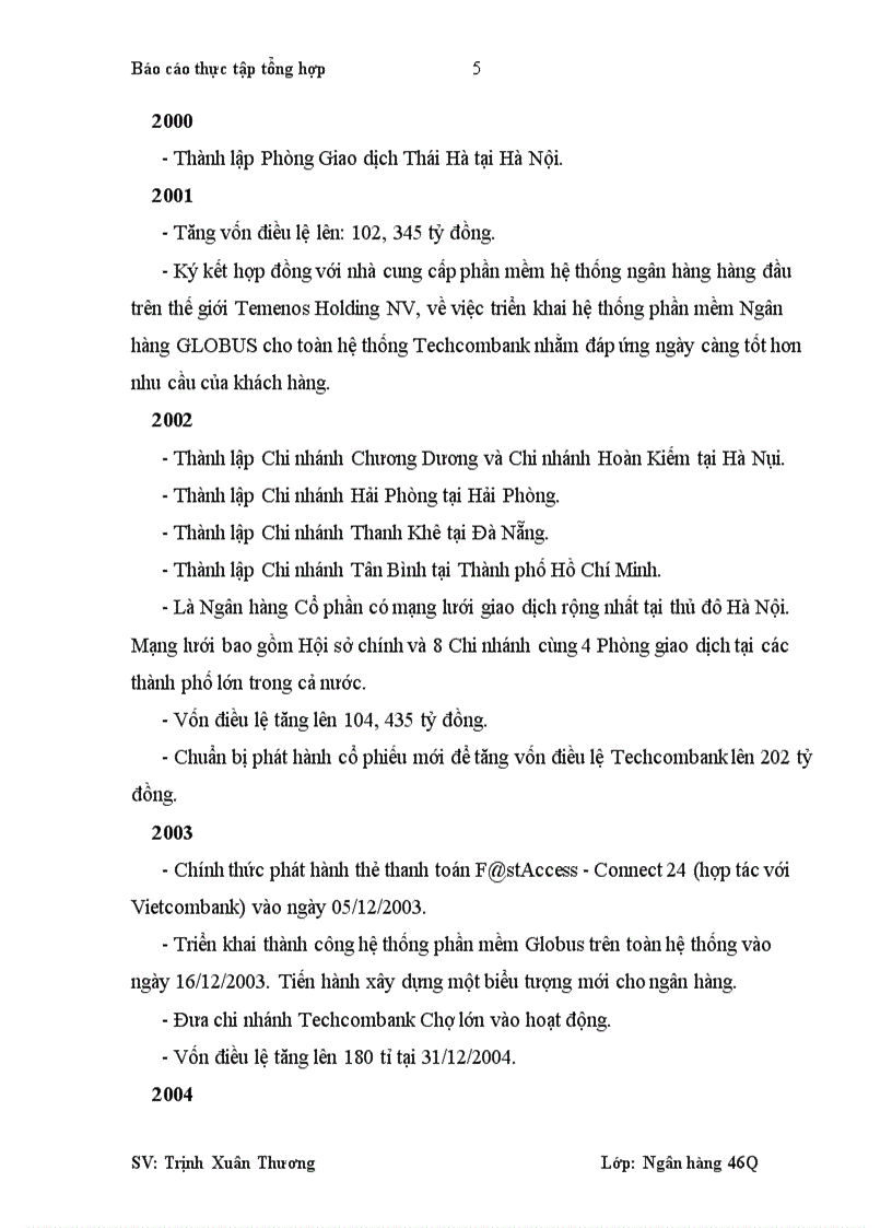 image for page Nghiệp vụ thanh toán quốc tế trong Tín dụng doanh nghiệp tại Techcombank