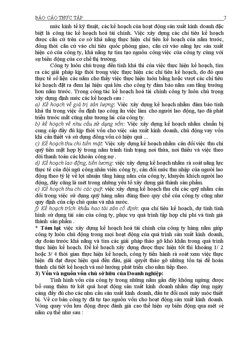 image for page Báo cáo thực tập tại Công ty Trường Thành