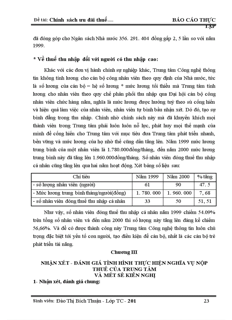 image for page Chính sách ưu đãi thuế đối với Doanh nghiệp sản xuất phần mềm - Thực trạng và giải pháp tại Trung tâm Công nghệ thông tin