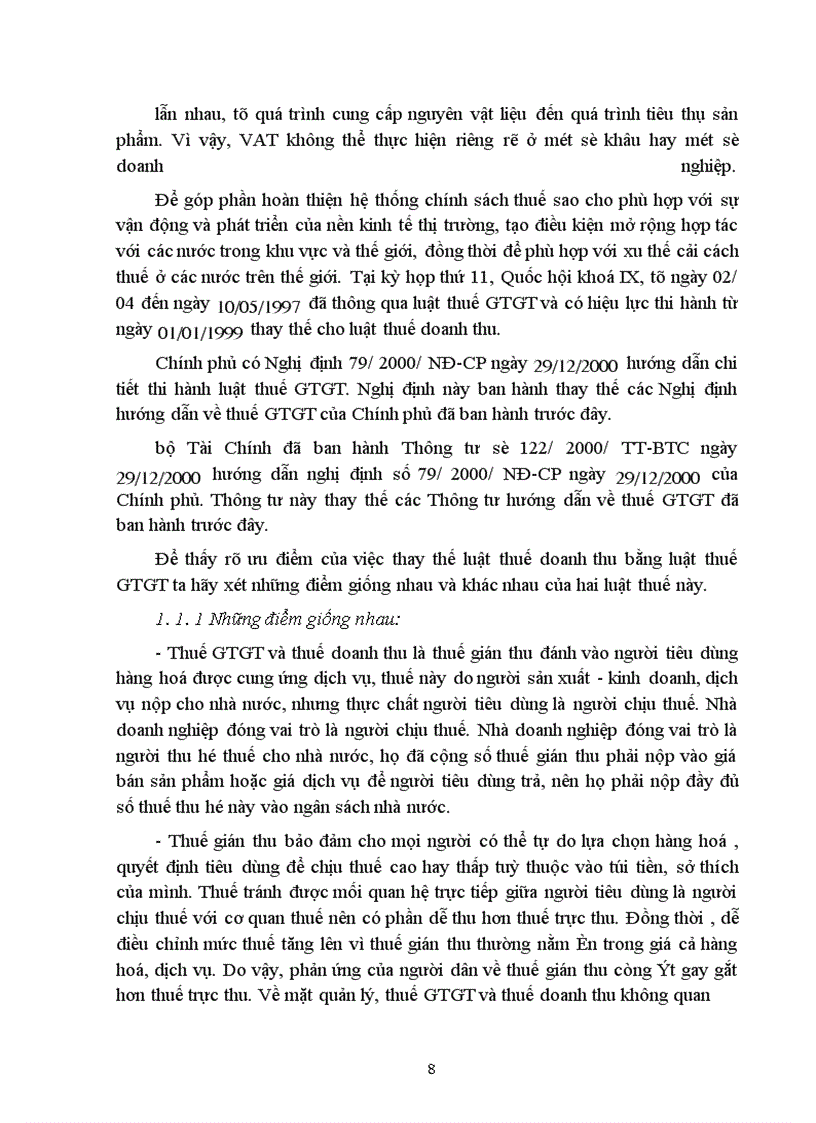 image for page Tình hình thực hiện luật thuế GTGT tại một số doanh nghiệp Kinh doanh - Thương mại trên địa bàn quận Hoàn Kiếm - Hà Nội