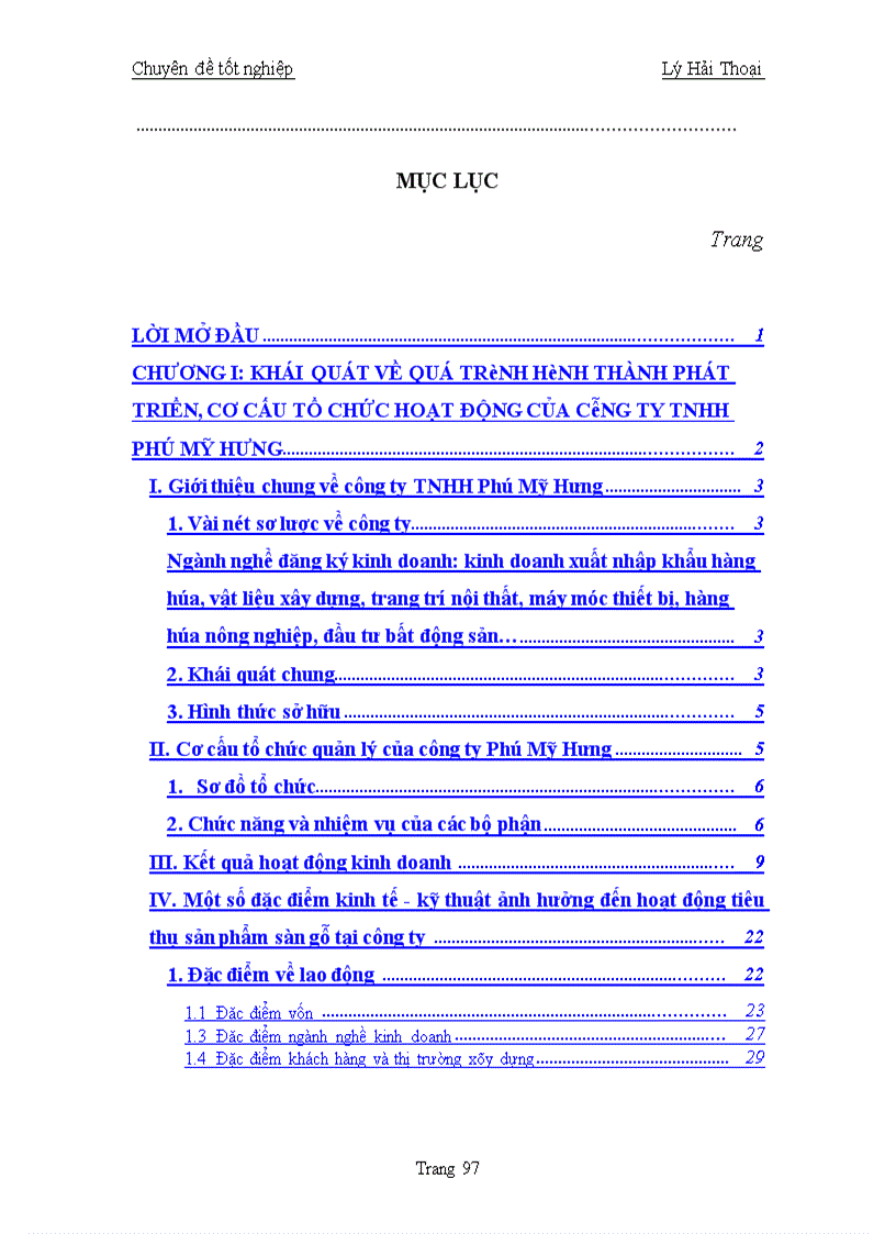 image for page Hoàn thiện công tác quản trị tiêu thụ sàn gỗ tại công ty TNHH Phú Mỹ Hưng