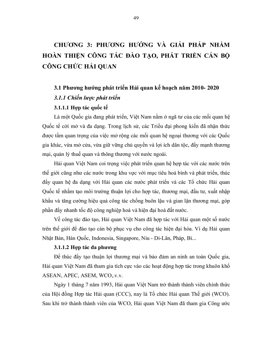 image for page Cải tiến hoạt động đào tạo và phát triển cán bộ công chức tại Tổng cục Hải quan