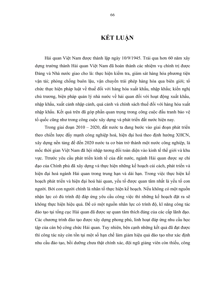 image for page Cải tiến hoạt động đào tạo và phát triển cán bộ công chức tại Tổng cục Hải quan