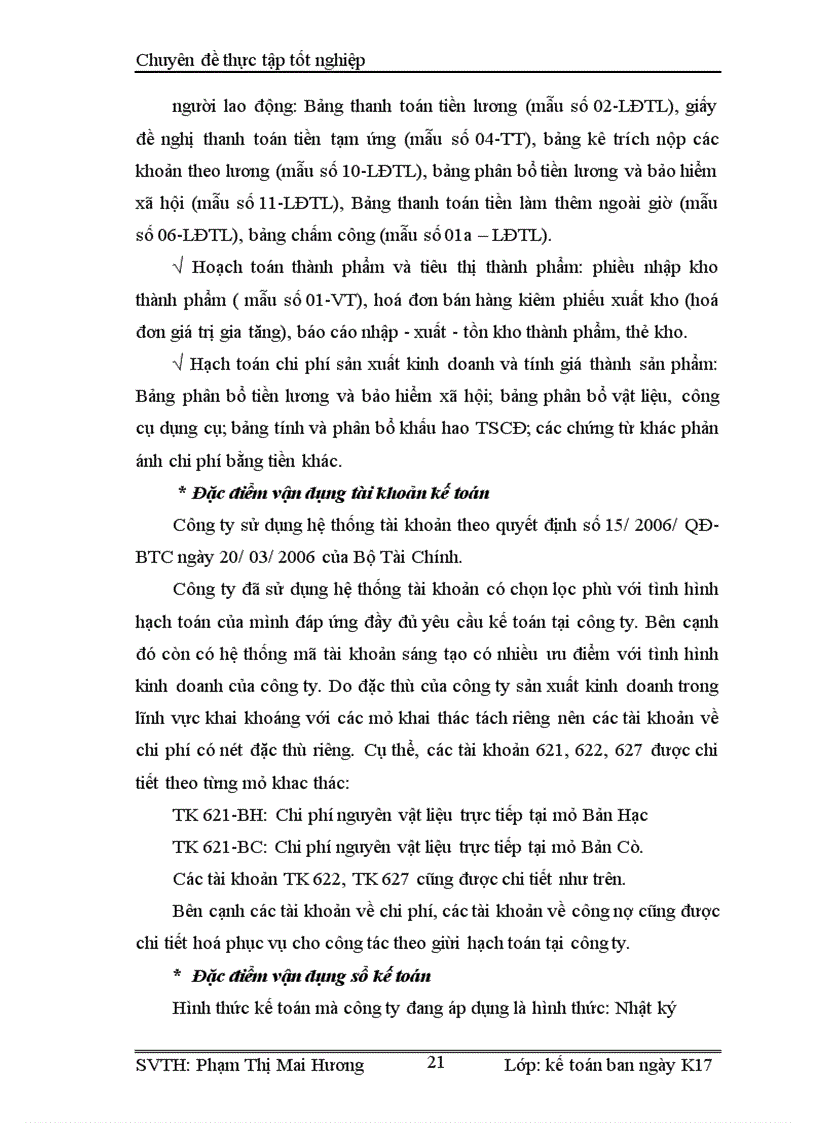 image for page Hoàn thiện công tác hạch toán kế toán chi phí sản xuất và tính giá thành sản phẩm tại công ty Kim Loại Màu Nghệ Tĩnh