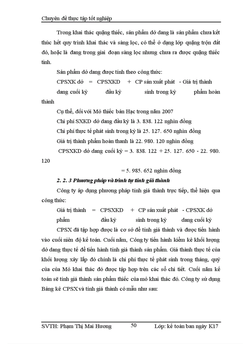 image for page Hoàn thiện công tác hạch toán kế toán chi phí sản xuất và tính giá thành sản phẩm tại công ty Kim Loại Màu Nghệ Tĩnh