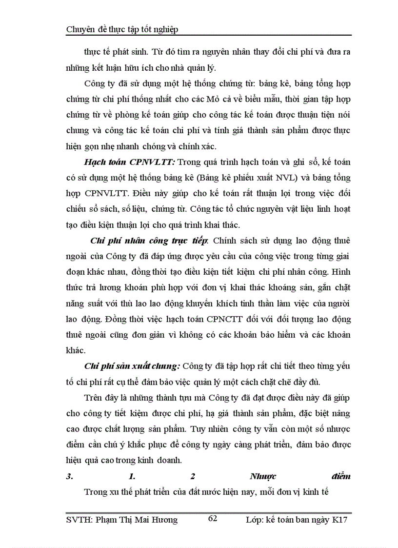 image for page Hoàn thiện công tác hạch toán kế toán chi phí sản xuất và tính giá thành sản phẩm tại công ty Kim Loại Màu Nghệ Tĩnh