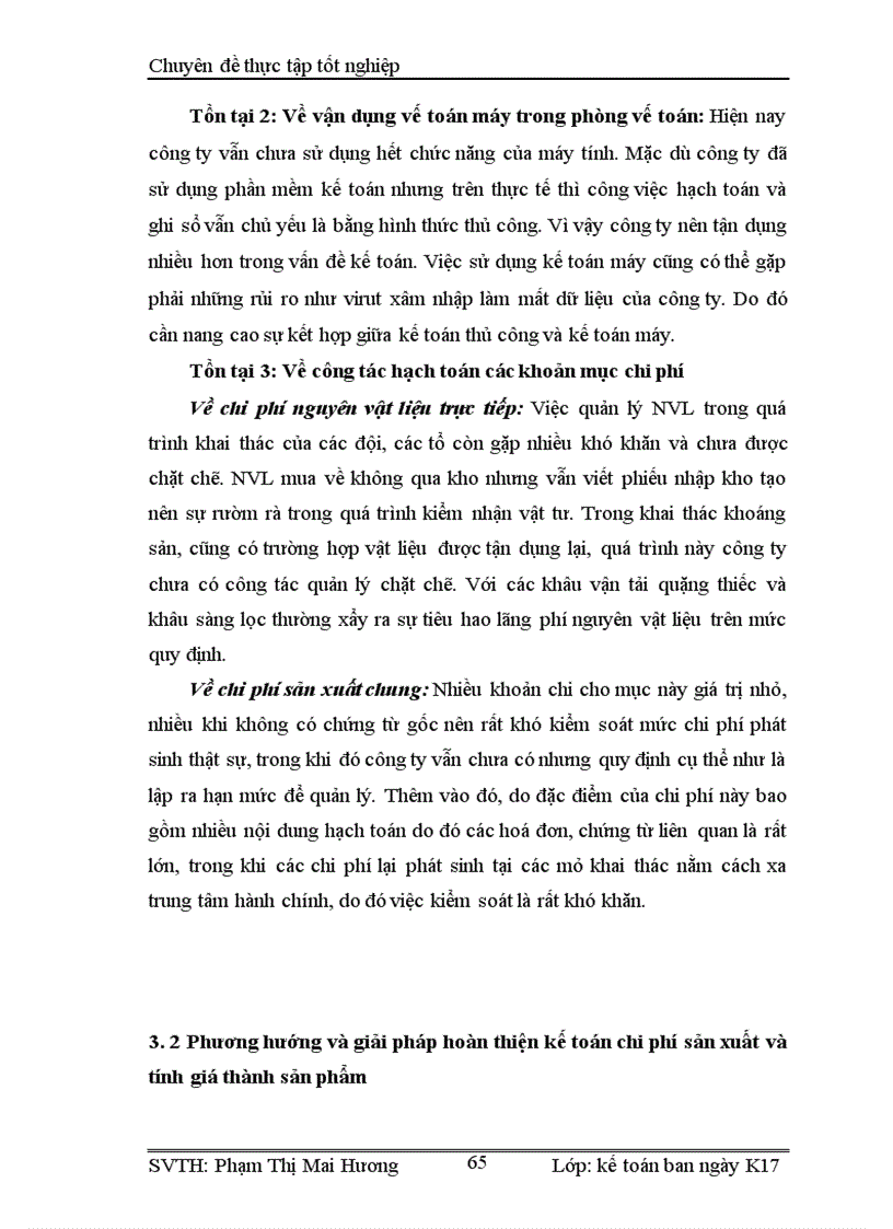 image for page Hoàn thiện công tác hạch toán kế toán chi phí sản xuất và tính giá thành sản phẩm tại công ty Kim Loại Màu Nghệ Tĩnh