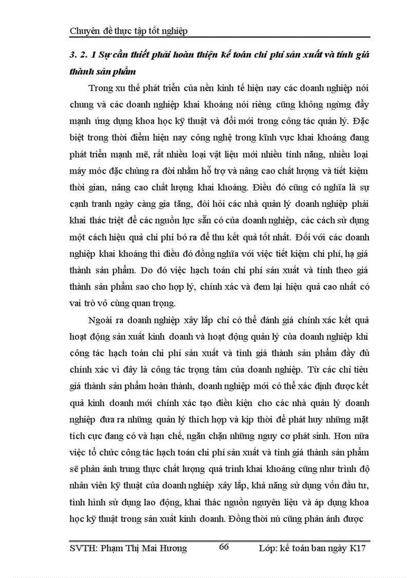 image for page Hoàn thiện công tác hạch toán kế toán chi phí sản xuất và tính giá thành sản phẩm tại công ty Kim Loại Màu Nghệ Tĩnh