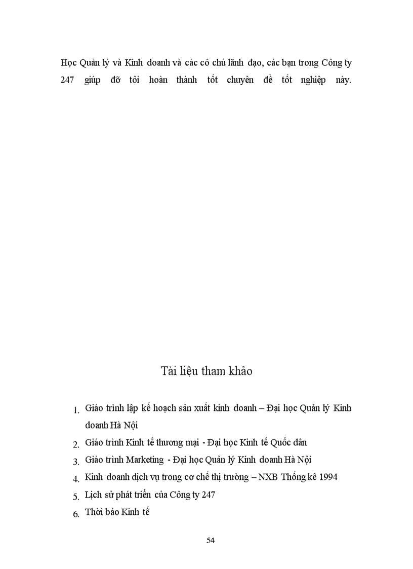 image for page Một số biện pháp nhằm nâng cao hiệu quả kinh doanh tại Công ty 247 - Bộ quốc phòng