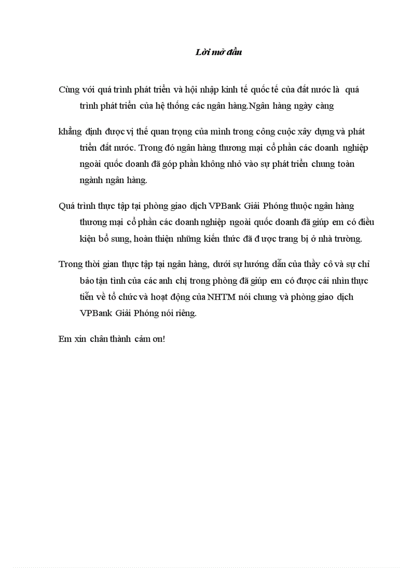 image for page Hoạt động ngân hàng Vpbank -phòng giao dịch VPBank giải phóng