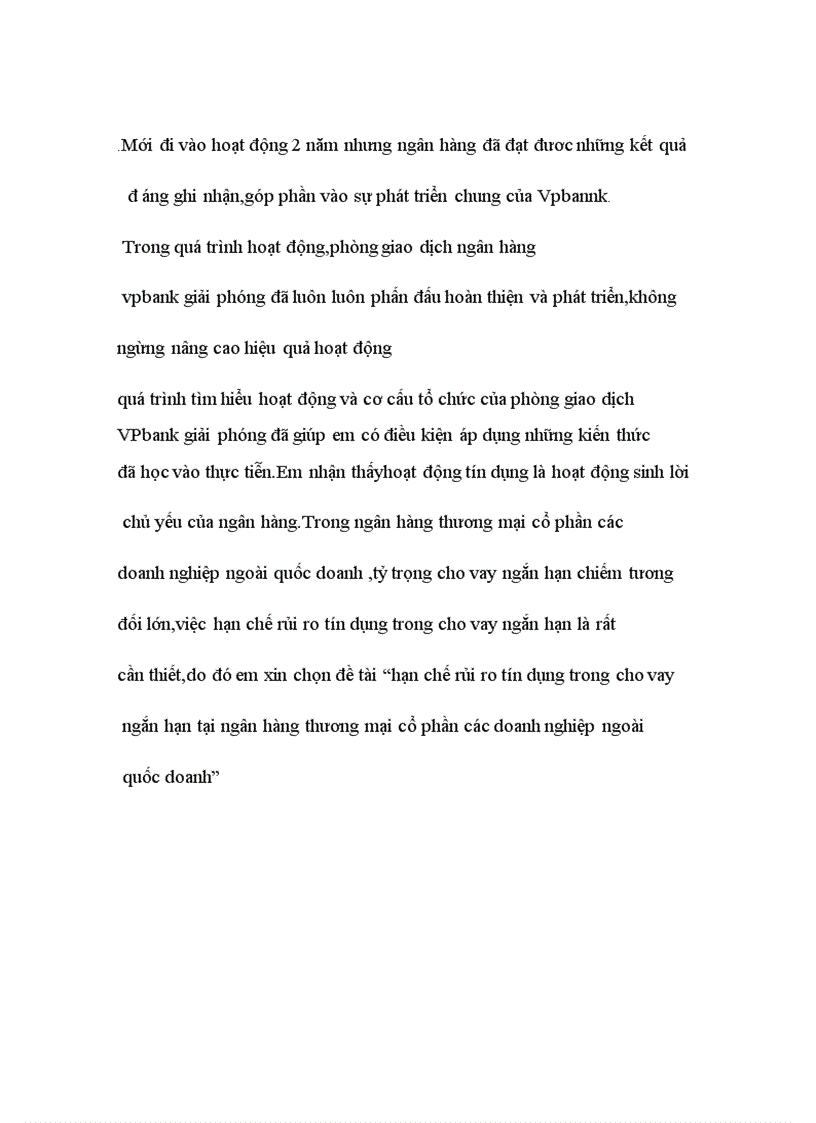 image for page Hoạt động ngân hàng Vpbank -phòng giao dịch VPBank giải phóng