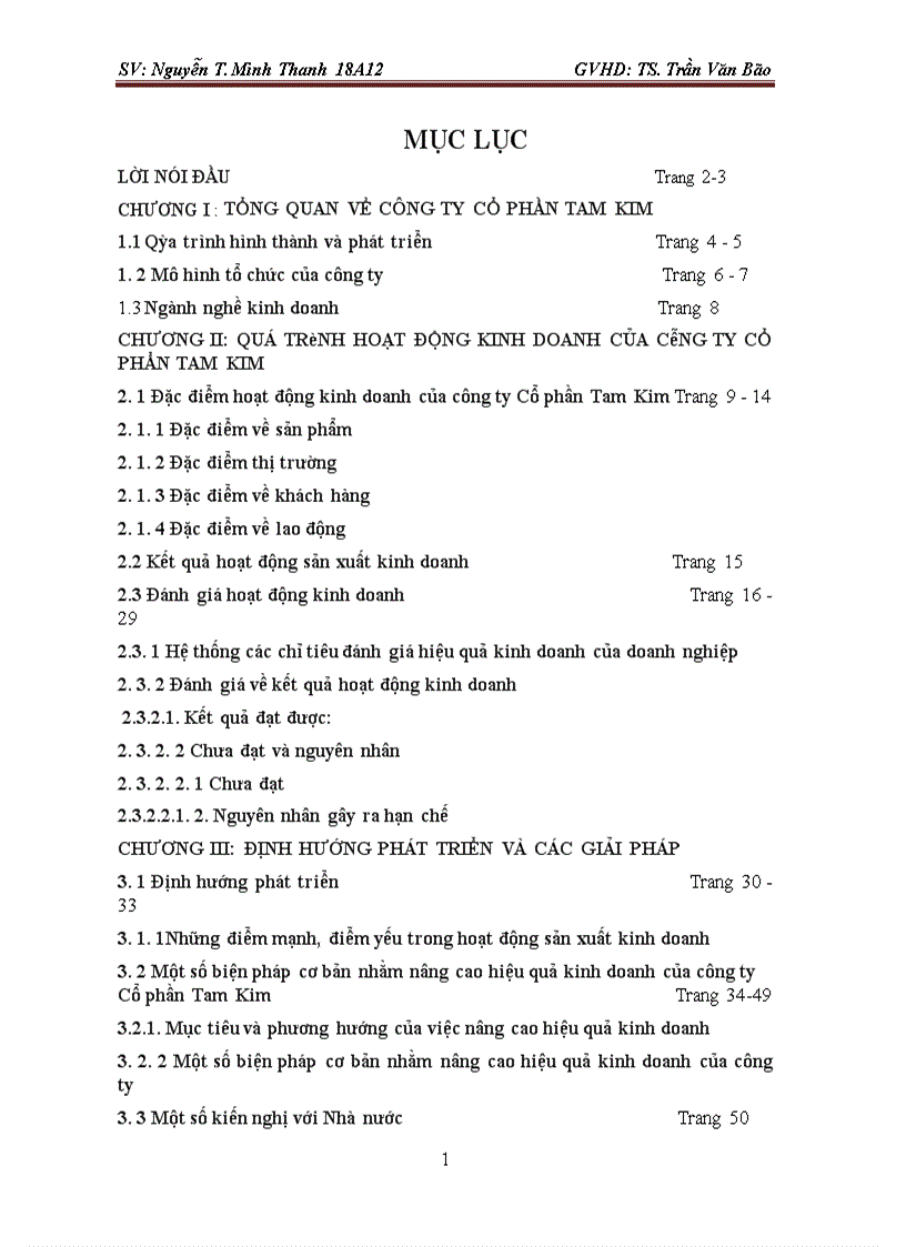 image for page Một số biện pháp chủ yếu nhằm nâng cao hiệu quả sản xuất kinh doanh ở Công ty Cổ phần Tam Kim