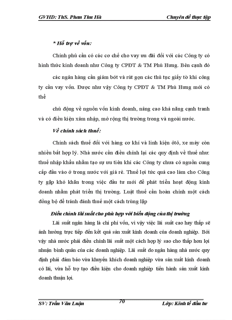 image for page Đầu tư phát triển tại Công Ty Cổ Phần Đầu Tư Và Thương Mại Phú Hưng. Thực trạng và giải pháp