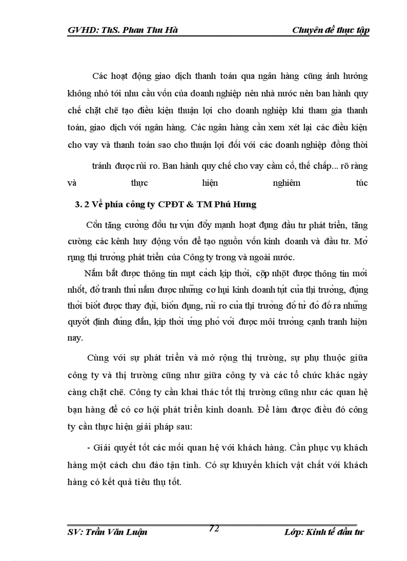 image for page Đầu tư phát triển tại Công Ty Cổ Phần Đầu Tư Và Thương Mại Phú Hưng. Thực trạng và giải pháp