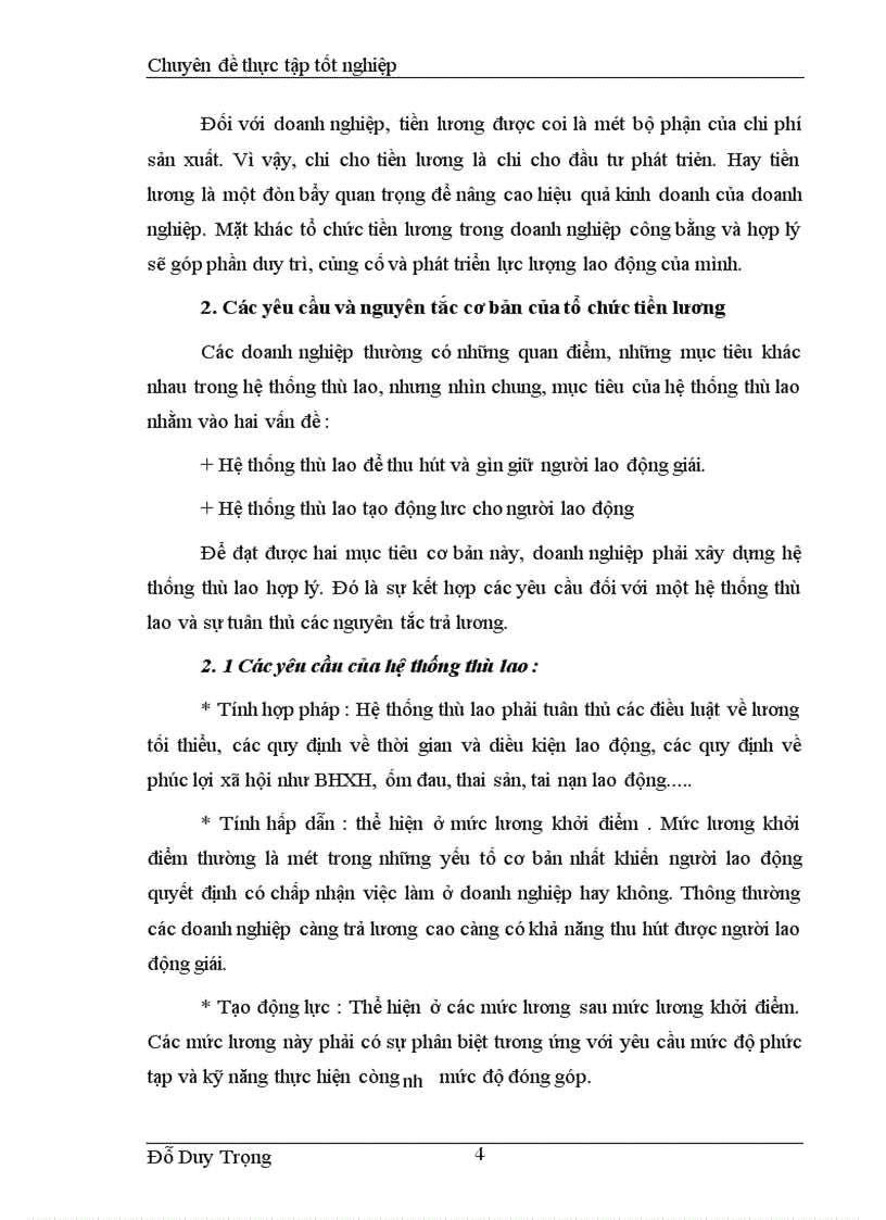 image for page Thực trạng trả lương, trả thưởng ở Công ty dệt kim Thăng Long