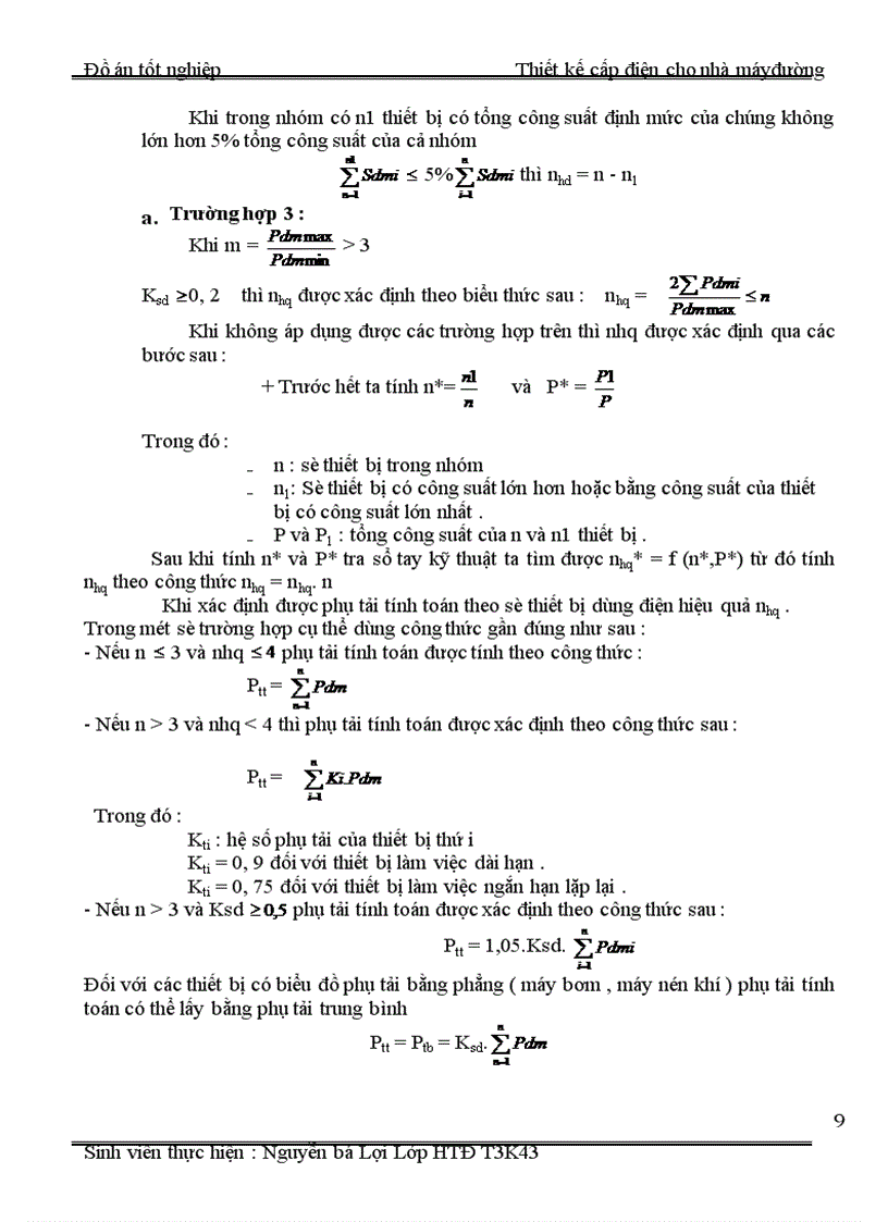image for page Thiết kế cấp điện cho nhà máy đường