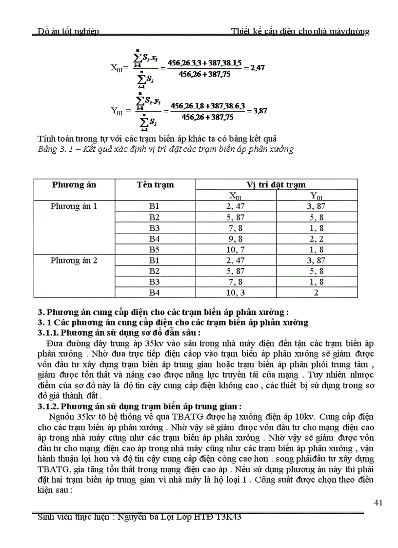 image for page Thiết kế cấp điện cho nhà máy đường