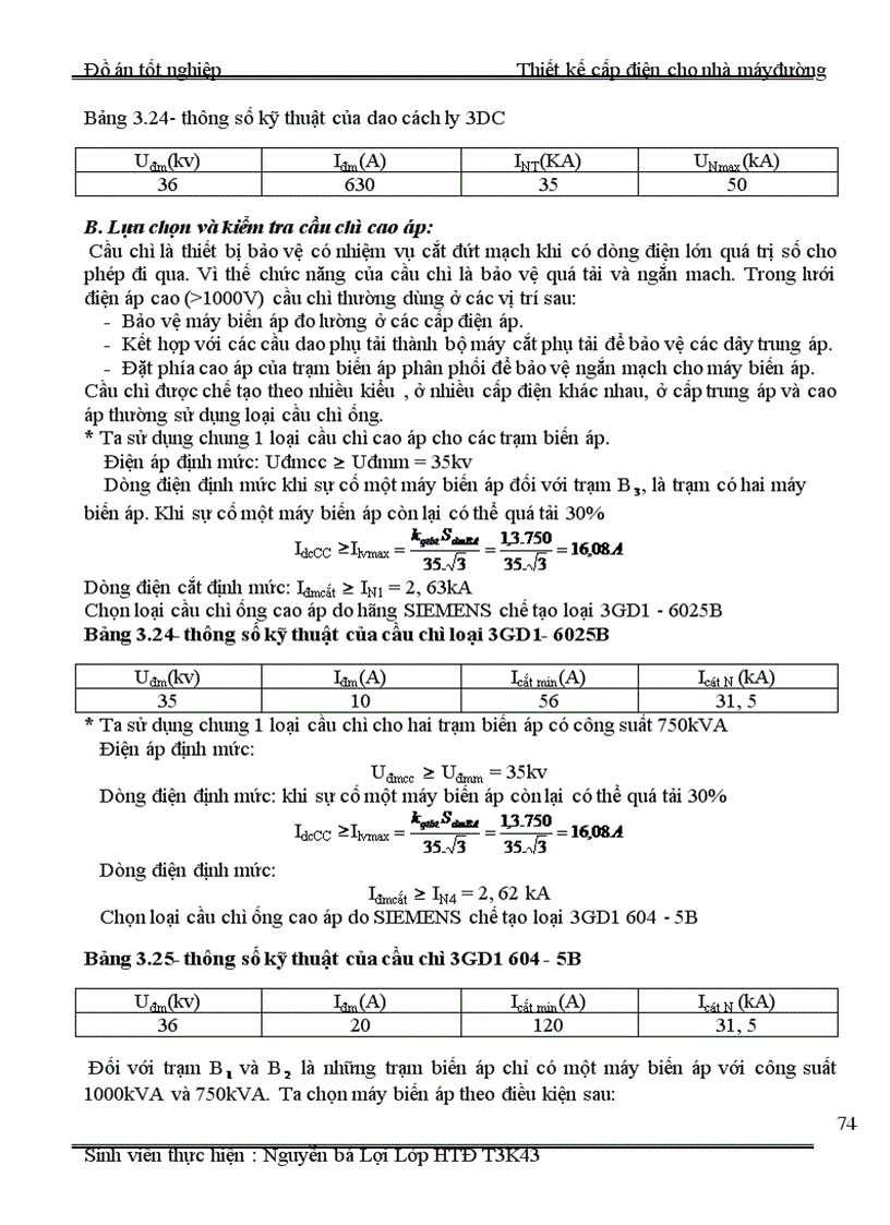 image for page Thiết kế cấp điện cho nhà máy đường