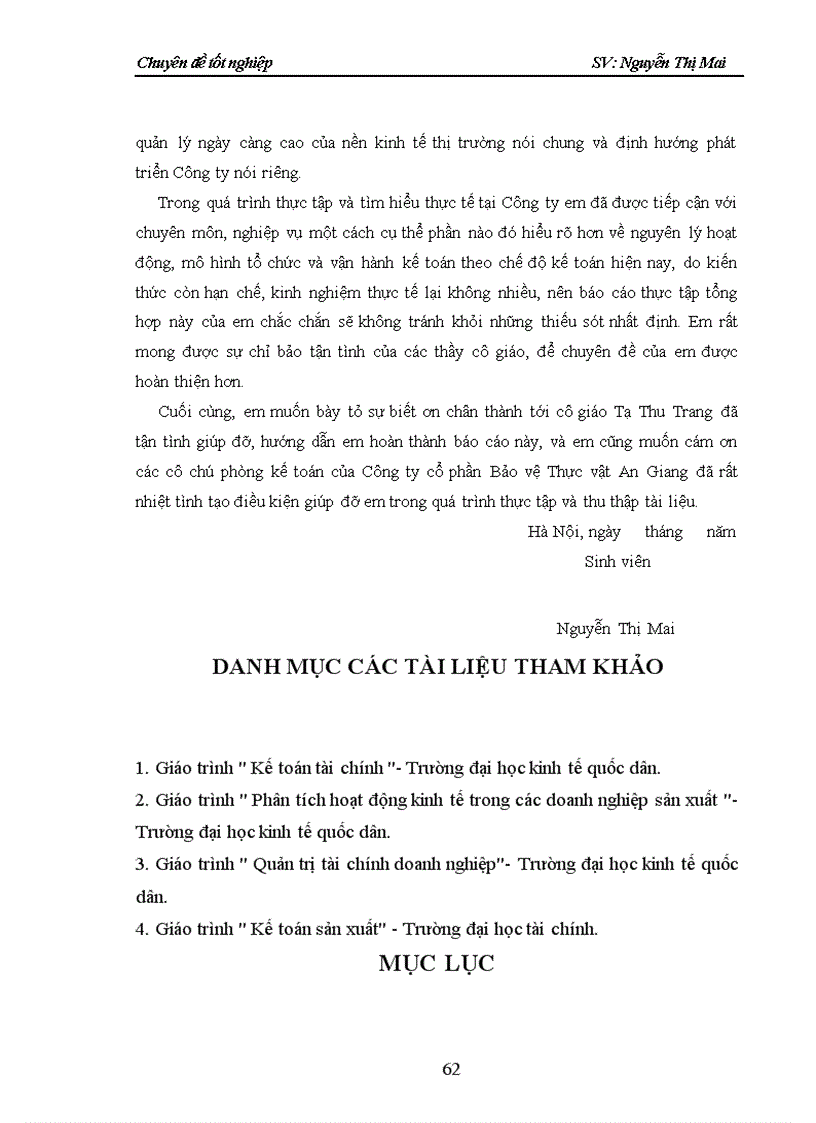 image for page Hoàn thiện công tác kế toán nguyên vật liệu ở Công ty Cổ phần Bảo vệ Thực vật An Giang