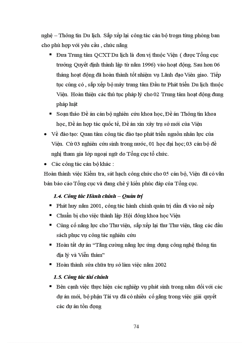 image for page Hoàn thiện công tác quản trị nguồn nhân lực tại Viện Nghiên cứu Phát triển Du lịch