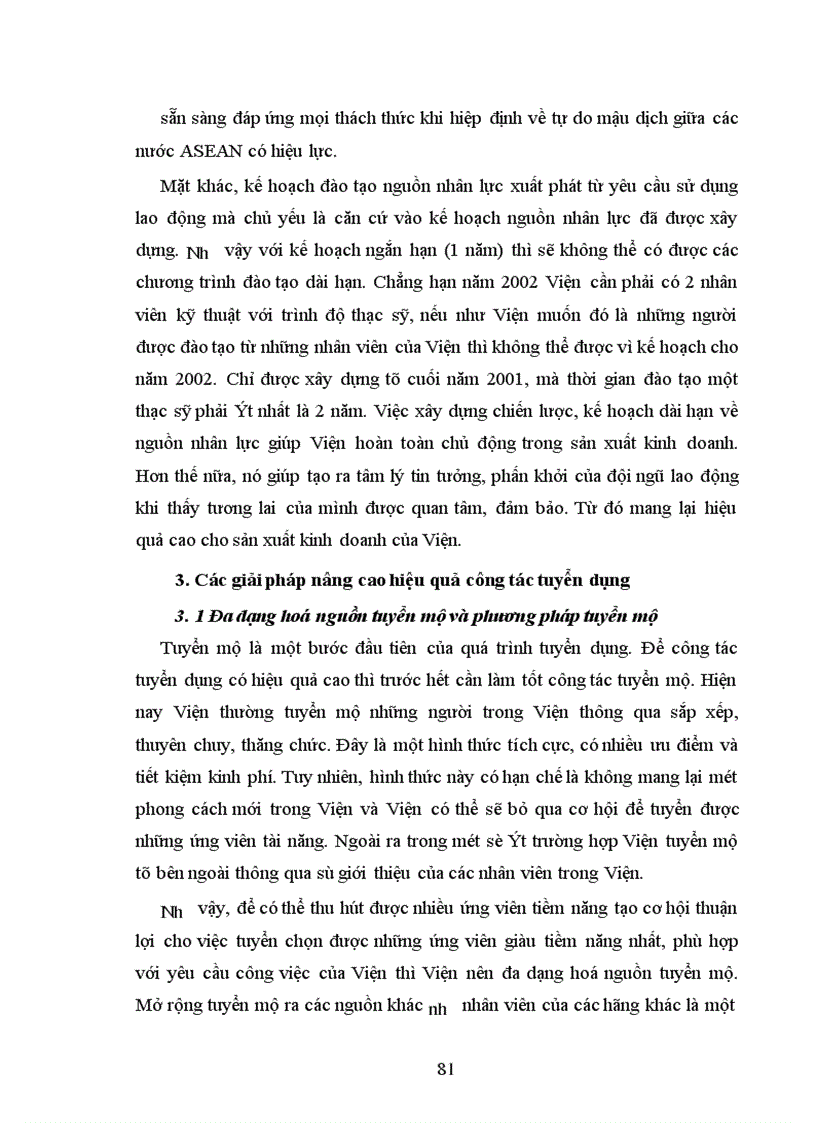 image for page Hoàn thiện công tác quản trị nguồn nhân lực tại Viện Nghiên cứu Phát triển Du lịch