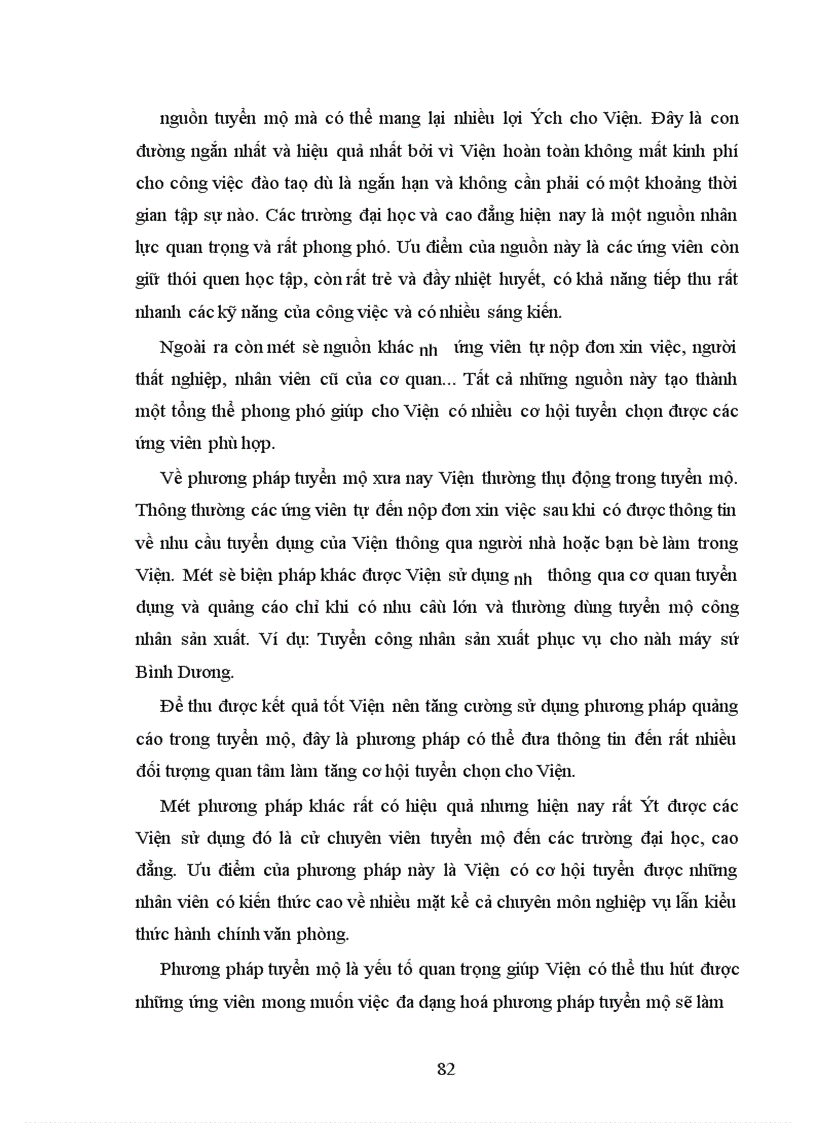 image for page Hoàn thiện công tác quản trị nguồn nhân lực tại Viện Nghiên cứu Phát triển Du lịch