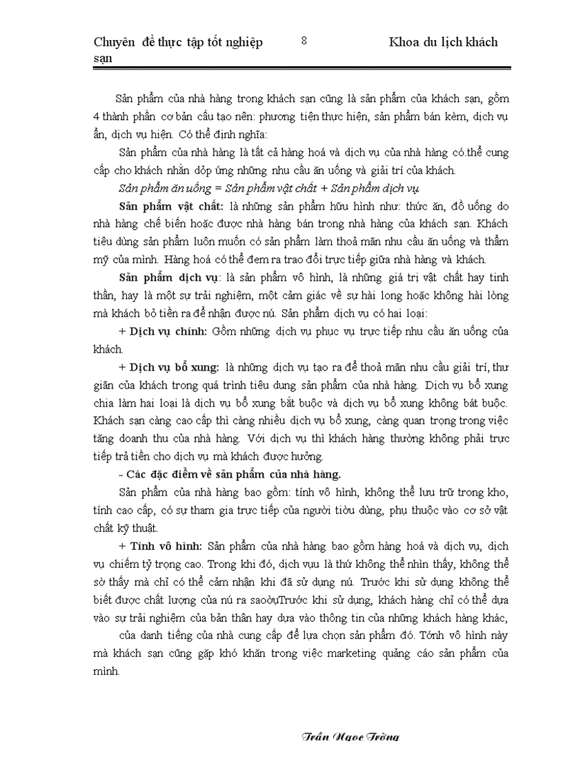 image for page Nâng cao chất lượng dịch vụ ăn uống tại nhà hàng Hoa Sen I thuộc công ty Cổ phần Du lịch Kim Liên.