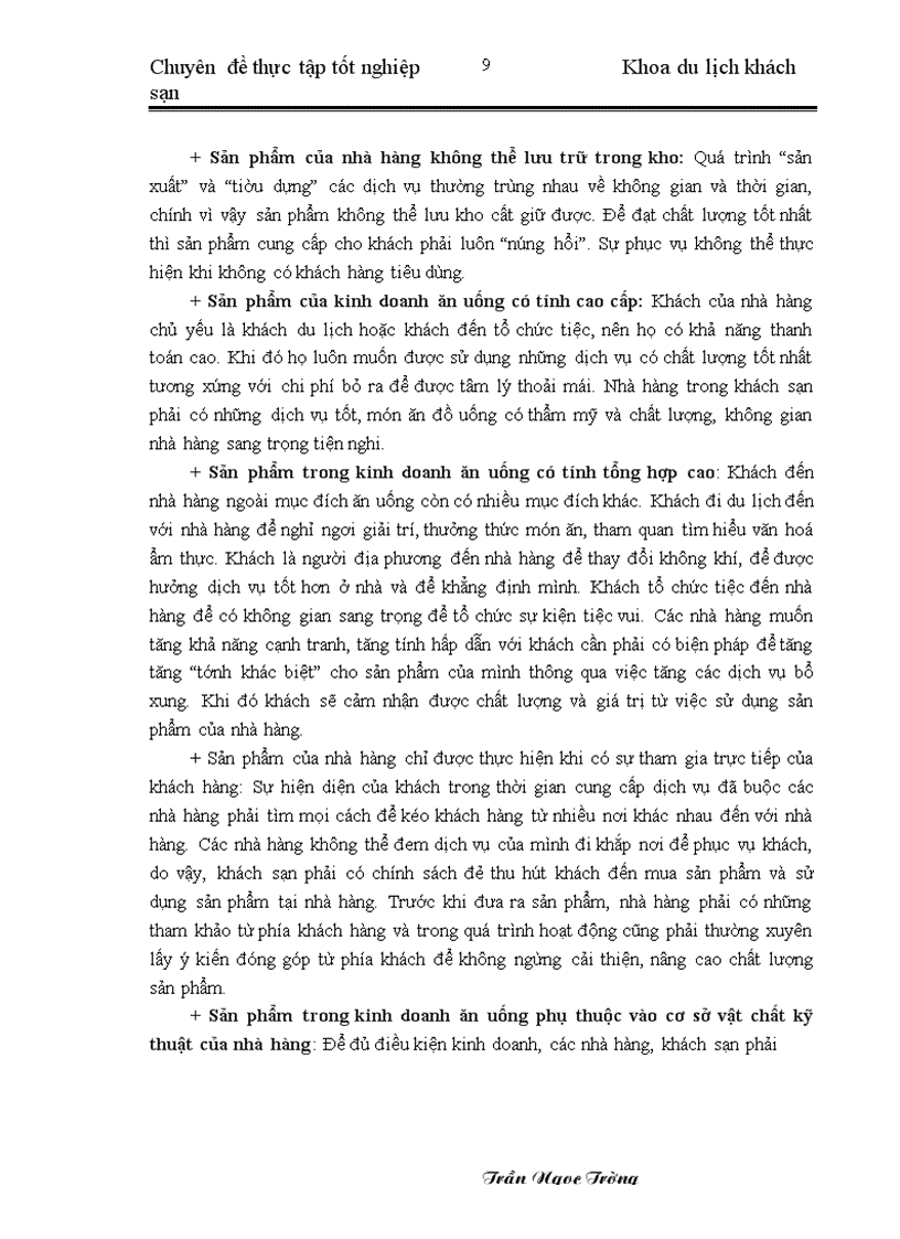 image for page Nâng cao chất lượng dịch vụ ăn uống tại nhà hàng Hoa Sen I thuộc công ty Cổ phần Du lịch Kim Liên.