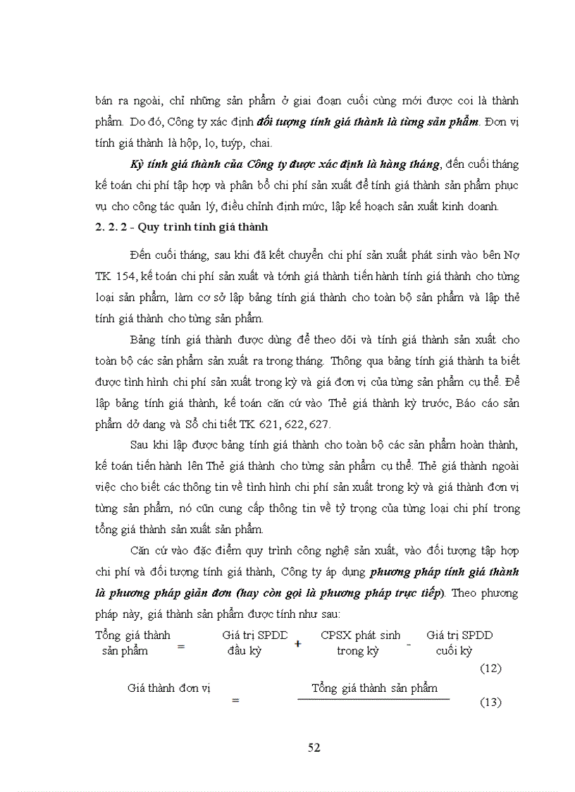 image for page Hoàn thiện kế toán chi phí sản xuất và tính giá thành sản phẩm tại Công ty cổ phần Sao Thái Dương