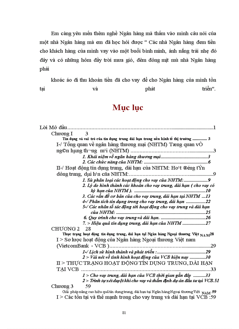 image for page Hoạt động cho vay trung, dài hạn tại Ngân hàng Ngoại thương Việt Nam giai đoạn 1996-2002.