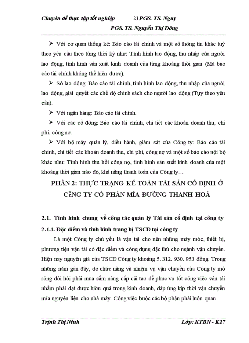 image for page Hoàn thiện công tác kế toán tài sản cố định tại công ty cổ phần mía đường Thanh Hóa