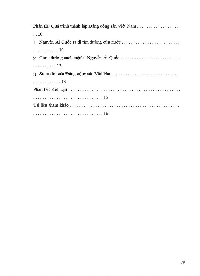 image for page Tiểu luận: Sự ra đời của Đảng Cộng sản Việt Nam