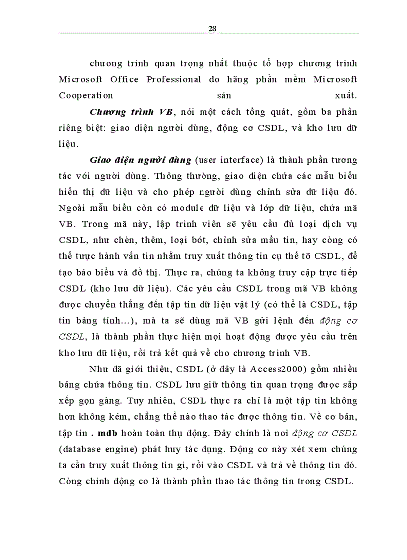 image for page Phân tích, thiết kế hệ thống thông tin Quản Lý Bán Hàng tại công ty BK4 Nội dung chuyên đề thực tập gồm 3 chương