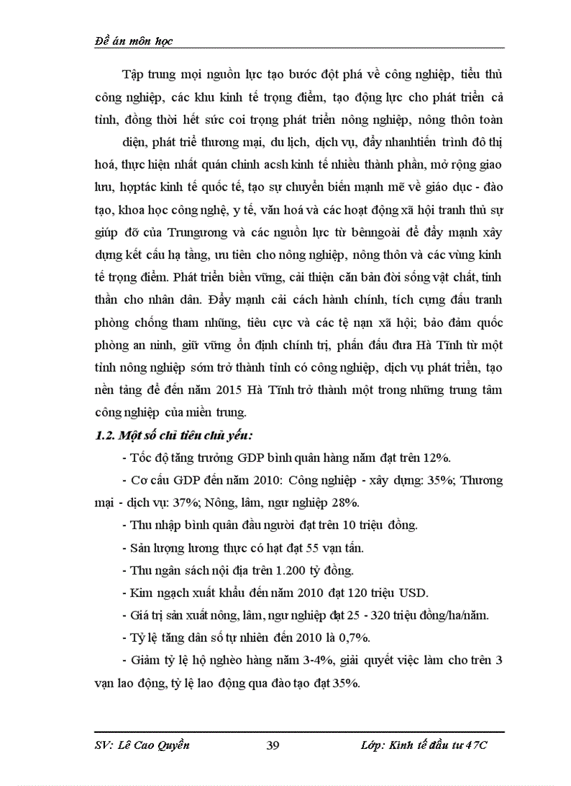 image for page Thực trạng và giải pháp nhằm nâng cao hiệu quả đầu tư phát triển trên địa bàn Tỉnh Hà Tĩnh