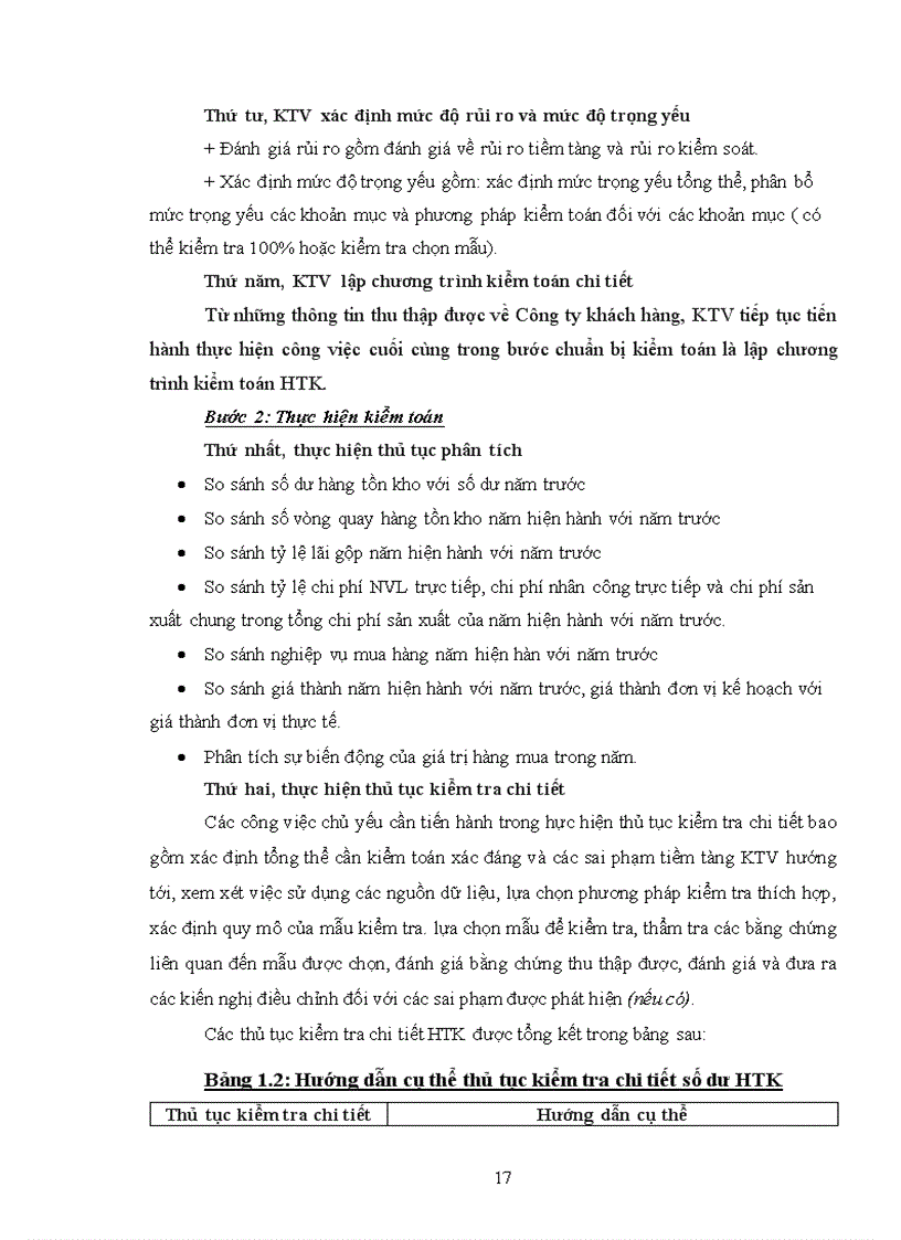 image for page Hoàn thiện kiểm toán khoản mục hàng tồn kho trong kiểm toán báo cáo tài chính do Công ty TNHH Kiểm toán Hùng Vương