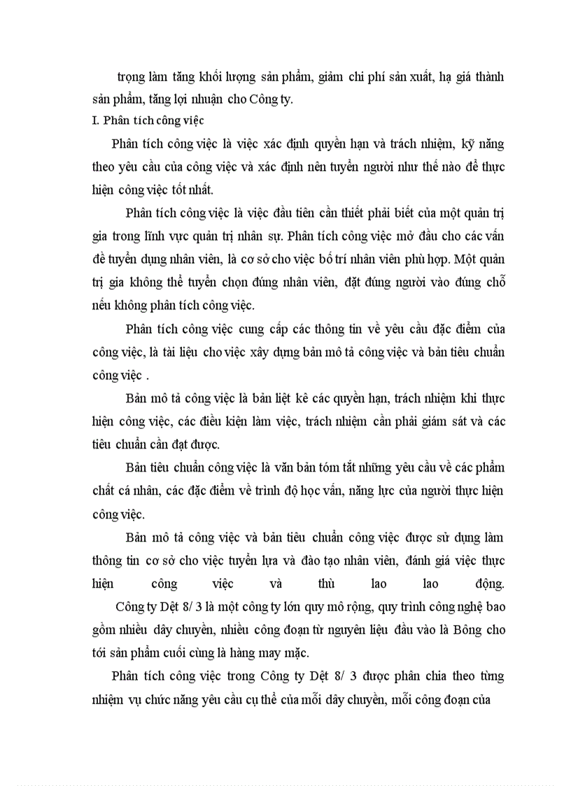 image for page Báo cáo thực tập tại công ty dệt 8/3