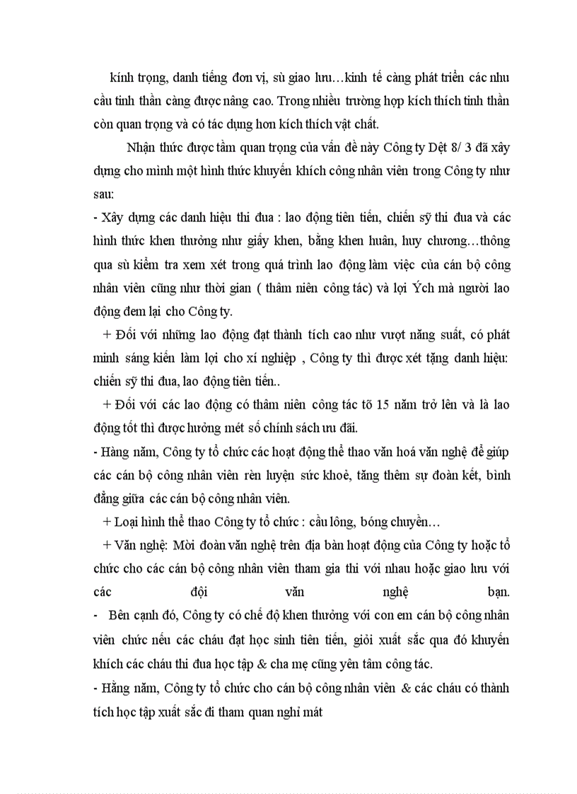 image for page Báo cáo thực tập tại công ty dệt 8/3