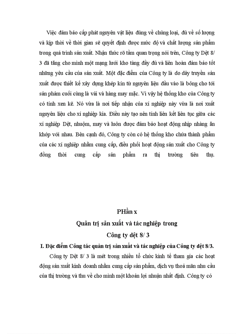 image for page Báo cáo thực tập tại công ty dệt 8/3