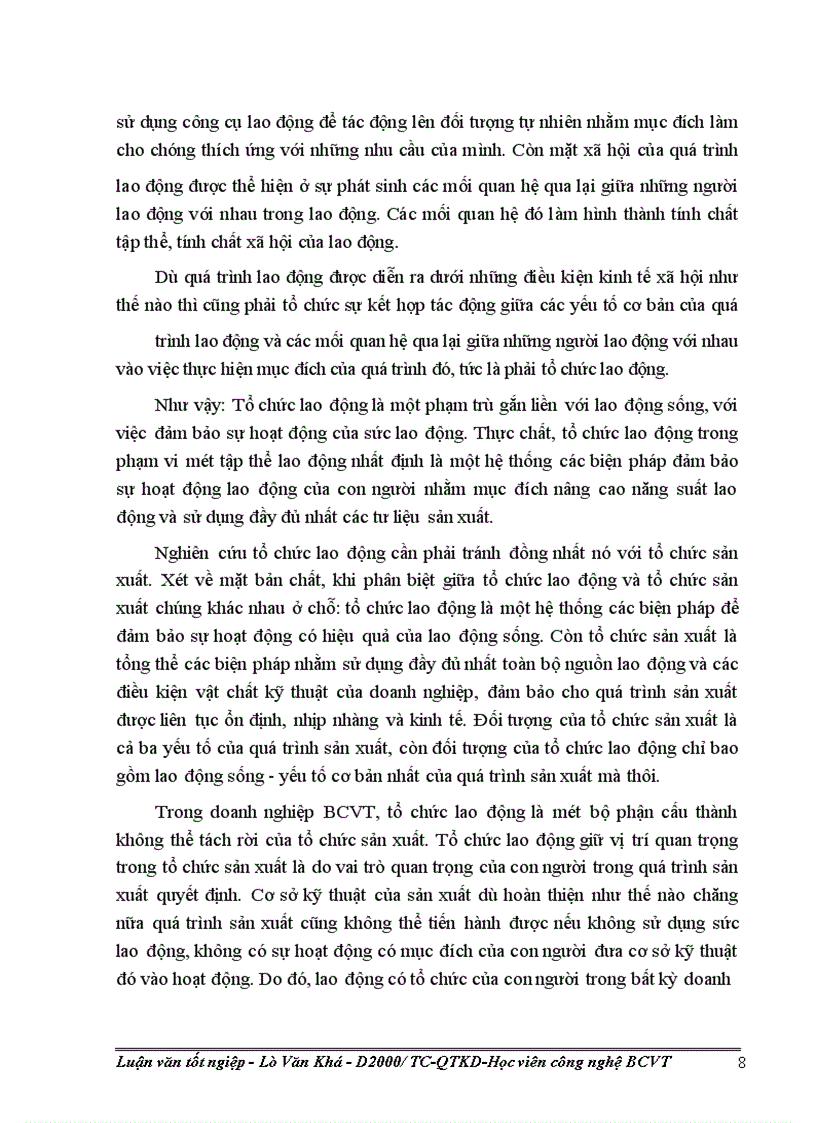 image for page Các biện pháp hoàn thiện công tác tổ chức lao động tại Bưu điện huyện Tuần Giáo