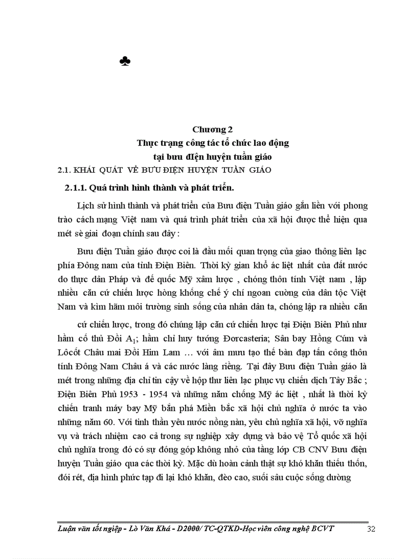 image for page Các biện pháp hoàn thiện công tác tổ chức lao động tại Bưu điện huyện Tuần Giáo