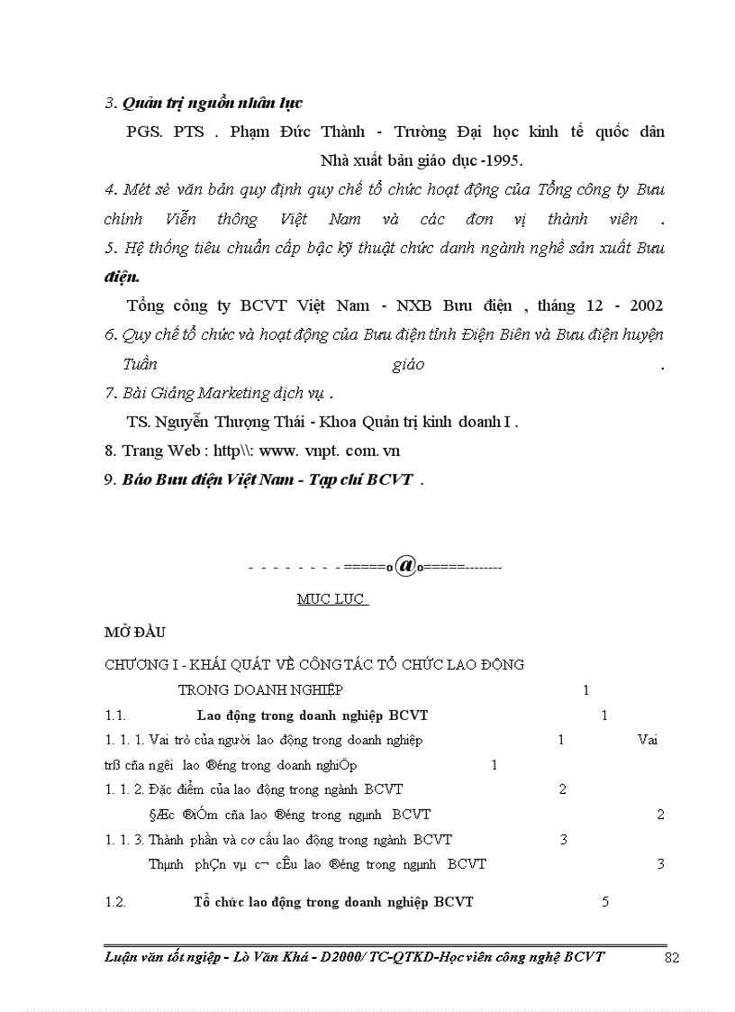 image for page Các biện pháp hoàn thiện công tác tổ chức lao động tại Bưu điện huyện Tuần Giáo