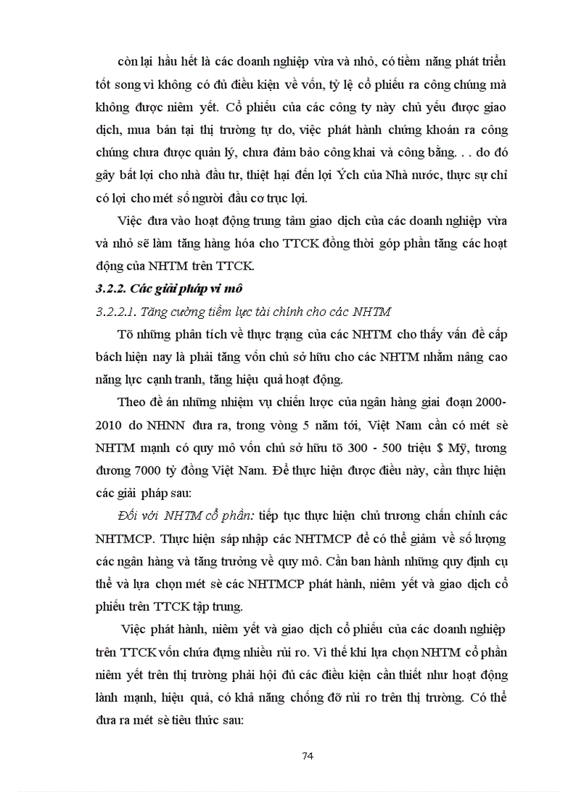 image for page Giải pháp thúc đẩy các hoạt động của Ngân hàng thương mại trên thị trường chứng khoán Việt Nam