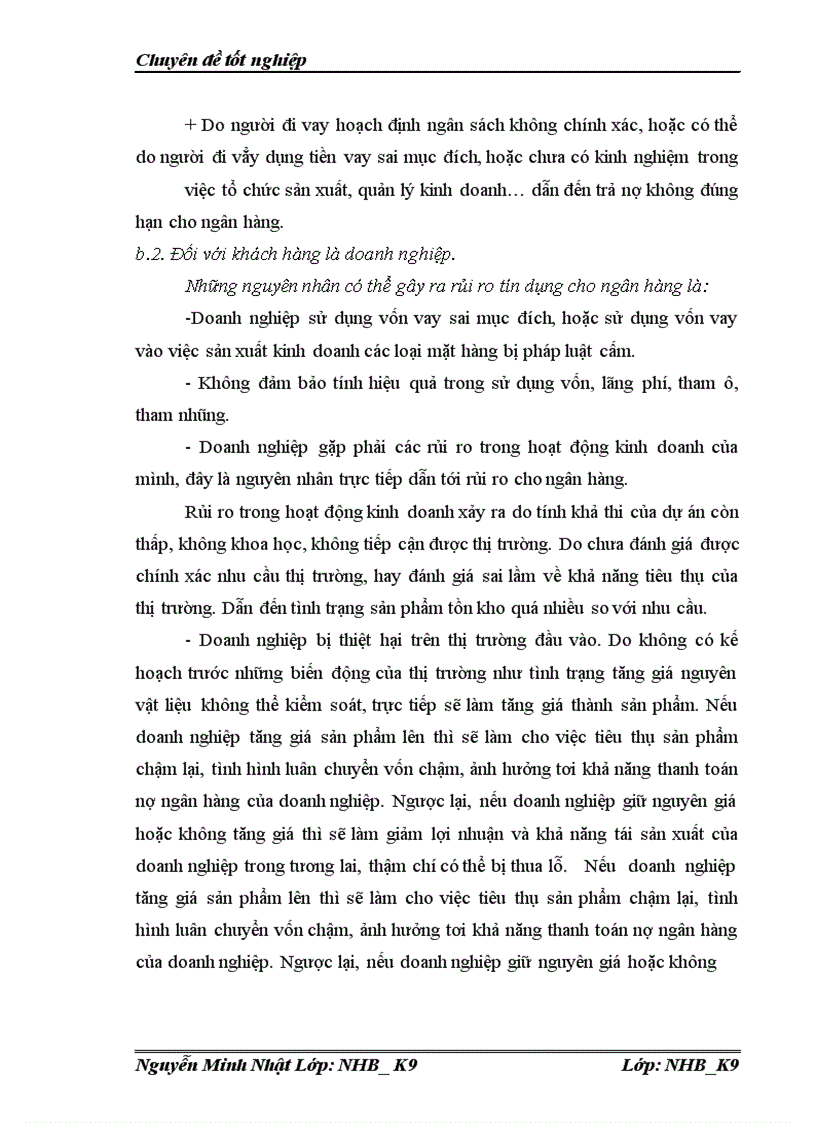 image for page Một số biện pháp nhằm hạn chế rủi ro tín dụng tại chi nhánh Ngân hàng Công thương Đống Đa