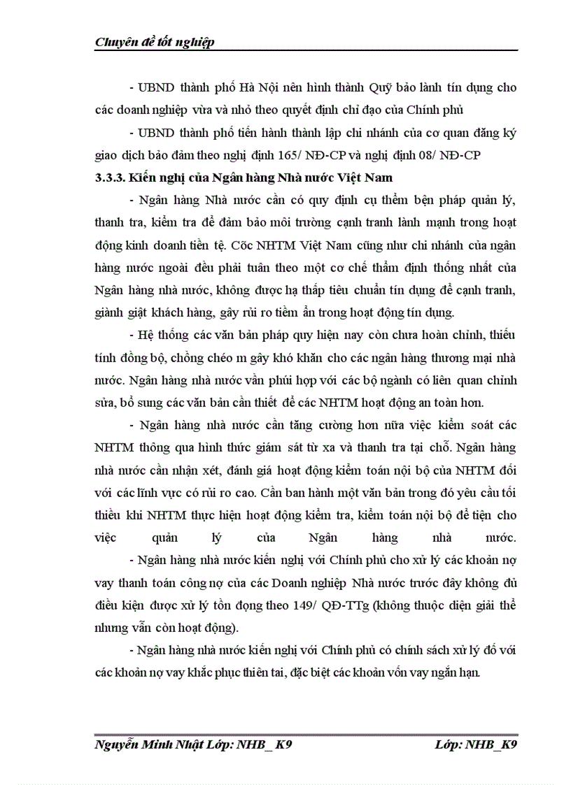 image for page Một số biện pháp nhằm hạn chế rủi ro tín dụng tại chi nhánh Ngân hàng Công thương Đống Đa