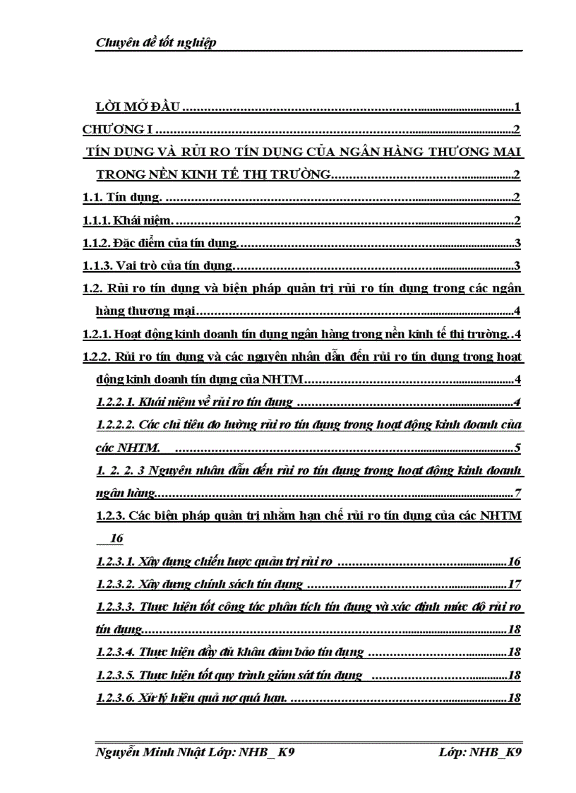 image for page Một số biện pháp nhằm hạn chế rủi ro tín dụng tại chi nhánh Ngân hàng Công thương Đống Đa