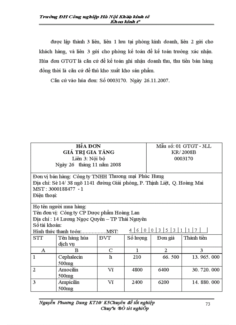 image for page Kế toán tiêu thụ và xác định kết quả kinh doanh tại công ty TNHH Thương mại Phúc Hưng