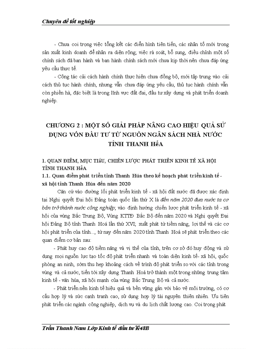 image for page Đầu tư phát triển bằng nguồn vốn ngân sách nhà nước của tỉnh Thanh Hóa thực trạng và giải pháp